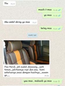 testimoni jok kulit mobil